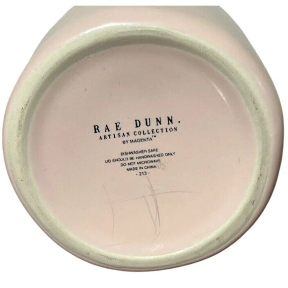 Rae Dunn "LOVE" Light Pink Baby Canister Jar - Picture 5 of 5